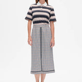 Sofie Skirt -Grey Wallstreet