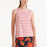 Red + White Striped T-Shirt