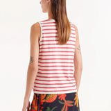 Red + White Striped T-Shirt