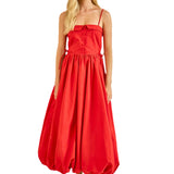 Taryn Dress -True Red