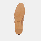 Baylee Ballet Flats -Pecan Suede