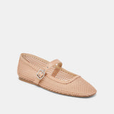 Rodni Mesh Ballet Flats -Light Tan Mesh