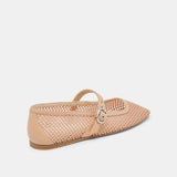 Rodni Mesh Ballet Flats -Light Tan Mesh