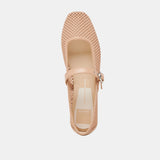 Rodni Mesh Ballet Flats -Light Tan Mesh