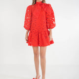 Bella Dress -Red