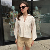 Simple Top -Ivory