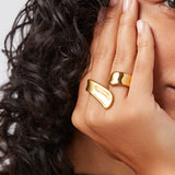 Solene Double Ring -Gold