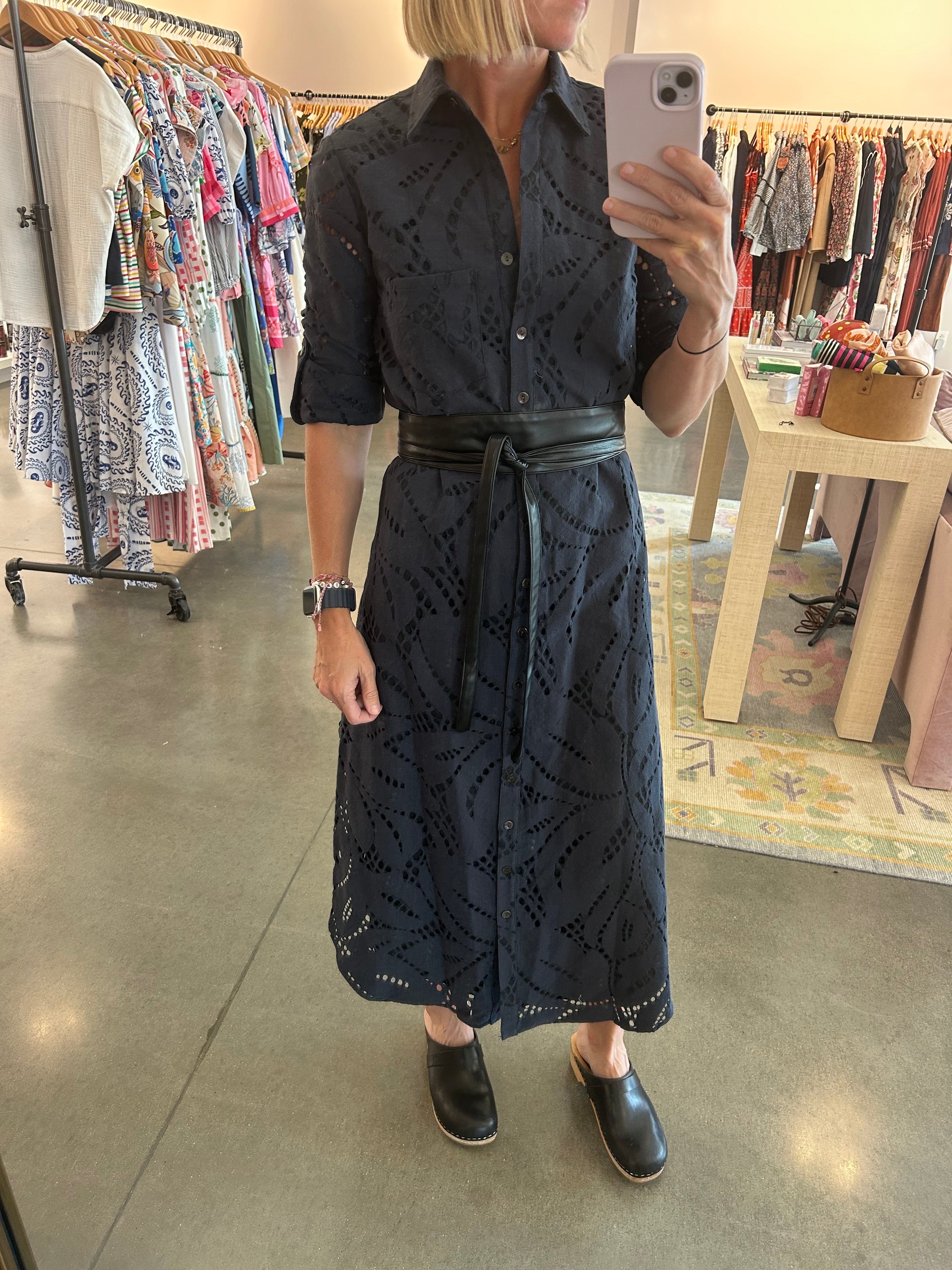 alex shirt dress MENDED Alex Long Shirtdress Coral Peacock Print