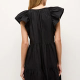 Kara Dress - Tangerine Orange