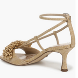 Phoebe Ankle Strap Heel -Palermo Beechwood