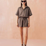 Asha Short -Solid Fawn
