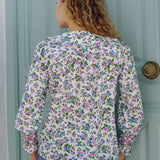 Posey Blouse -Lavender Ditsy