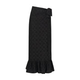 Black Eyelet Sarong