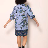 Periwinkle Mosaic Freya Dress