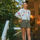Aspen Short in Army Green