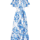 Leni Dress -Nautilus Aqua