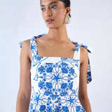 Pearl Dress -Nautilus Aqua