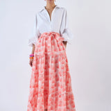 Gia Skirt -Serenity Coral