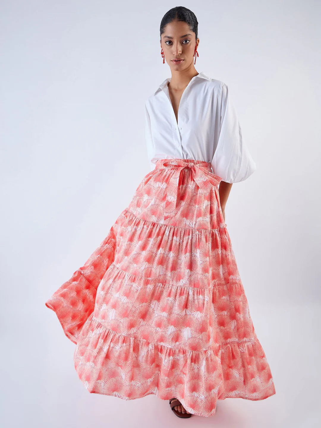 Gia Skirt -Serenity Coral