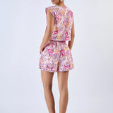 Kylie Shorts -Coral Garden Pink