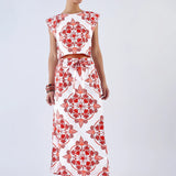 Tyler Skirt -Nautilus Coral