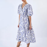 Lola Dress -Sail Away Navy
