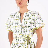 Leni Dress -Gordes Daisy