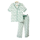 Heart Pj Set -Green