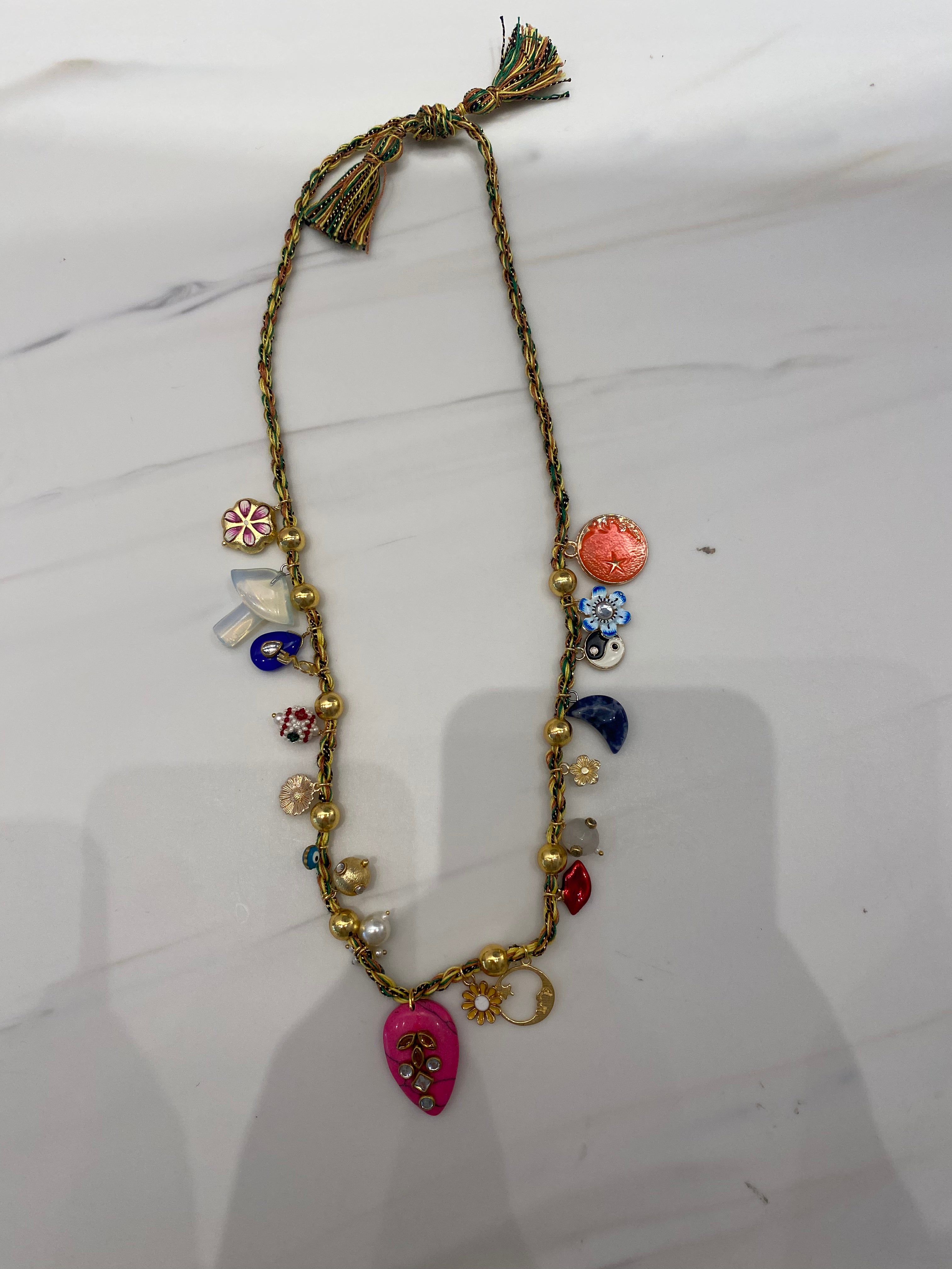 Adjustable Charm Necklace