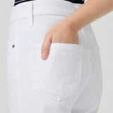 Marlow Skimmer Flare Jeans -Crisp White