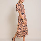 Jungle Euphoria Dress -Blush