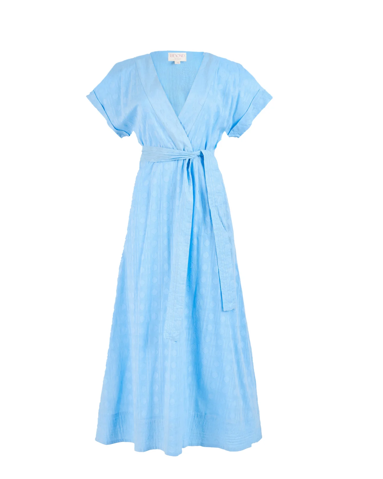 Sailor Dress -Cotton Weave Aqua