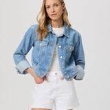 Dani Shorts -Crisp White