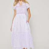 Nora 48" Dress -Cotton Lilac