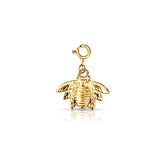 Beatrice Bee Charm -Gold