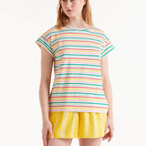 Multicolored Stripe T-Shirt