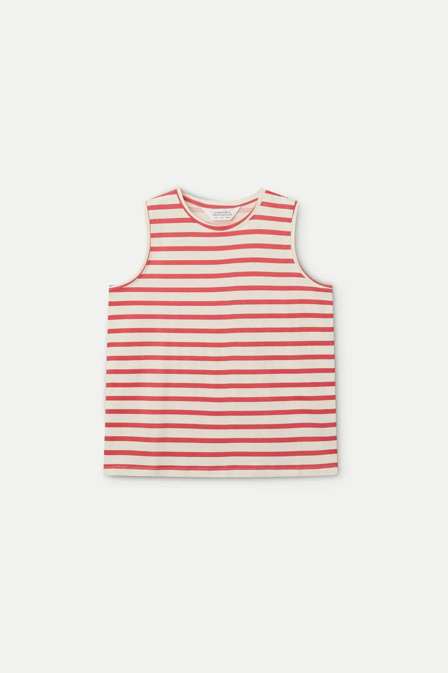 Red + White Striped T-Shirt