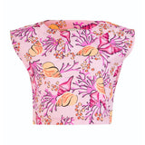 Piper Top -Coral Garden Pink