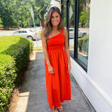 Tobie Dress -Red