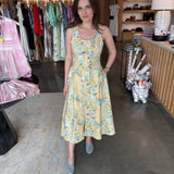 Thompson Dress in Garden Rose