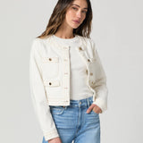Kiya Jacket -Toasted Ecru