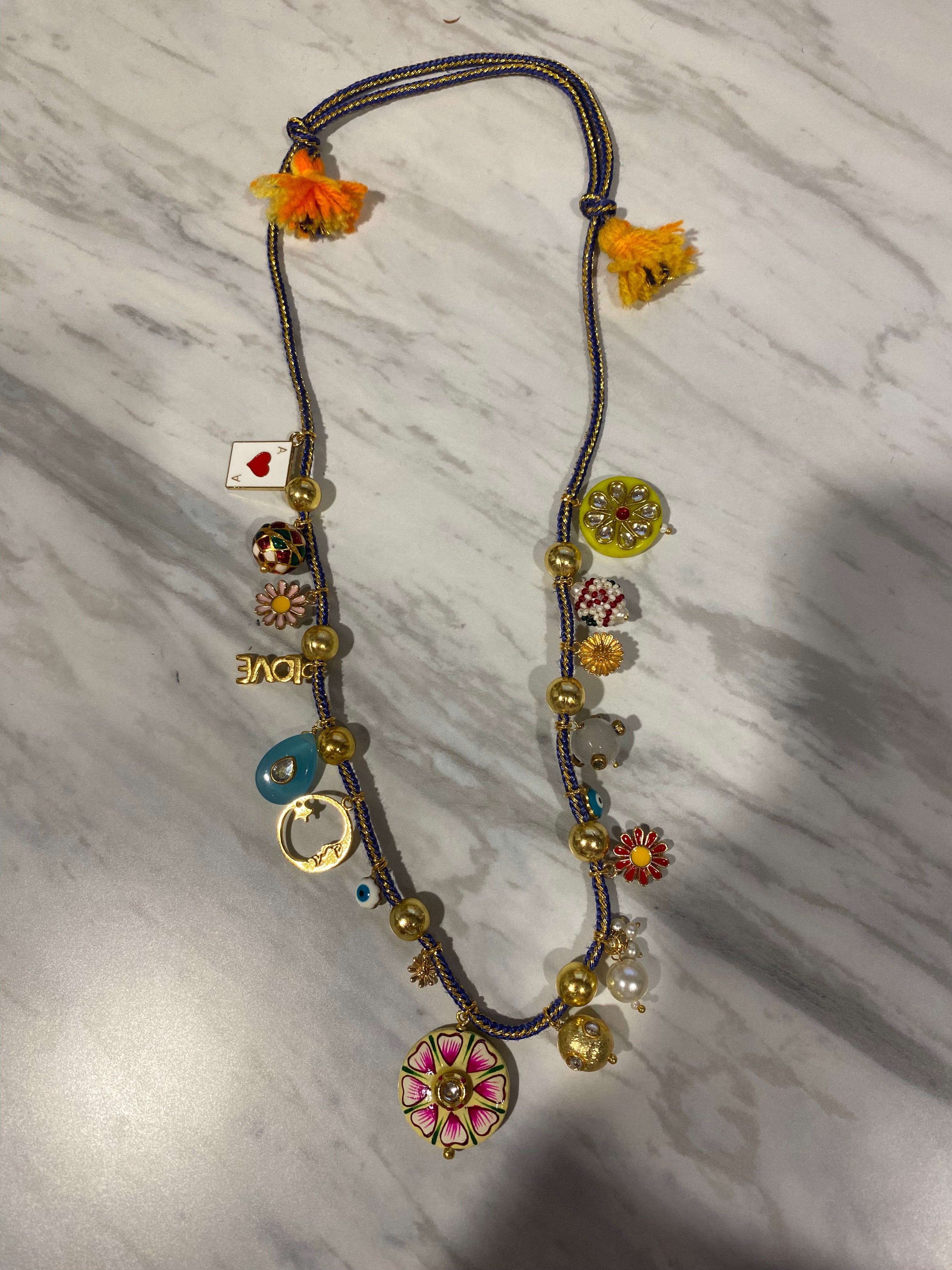Adjustable Charm Necklace