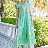 Nora 48" Dress -Cotton Mint