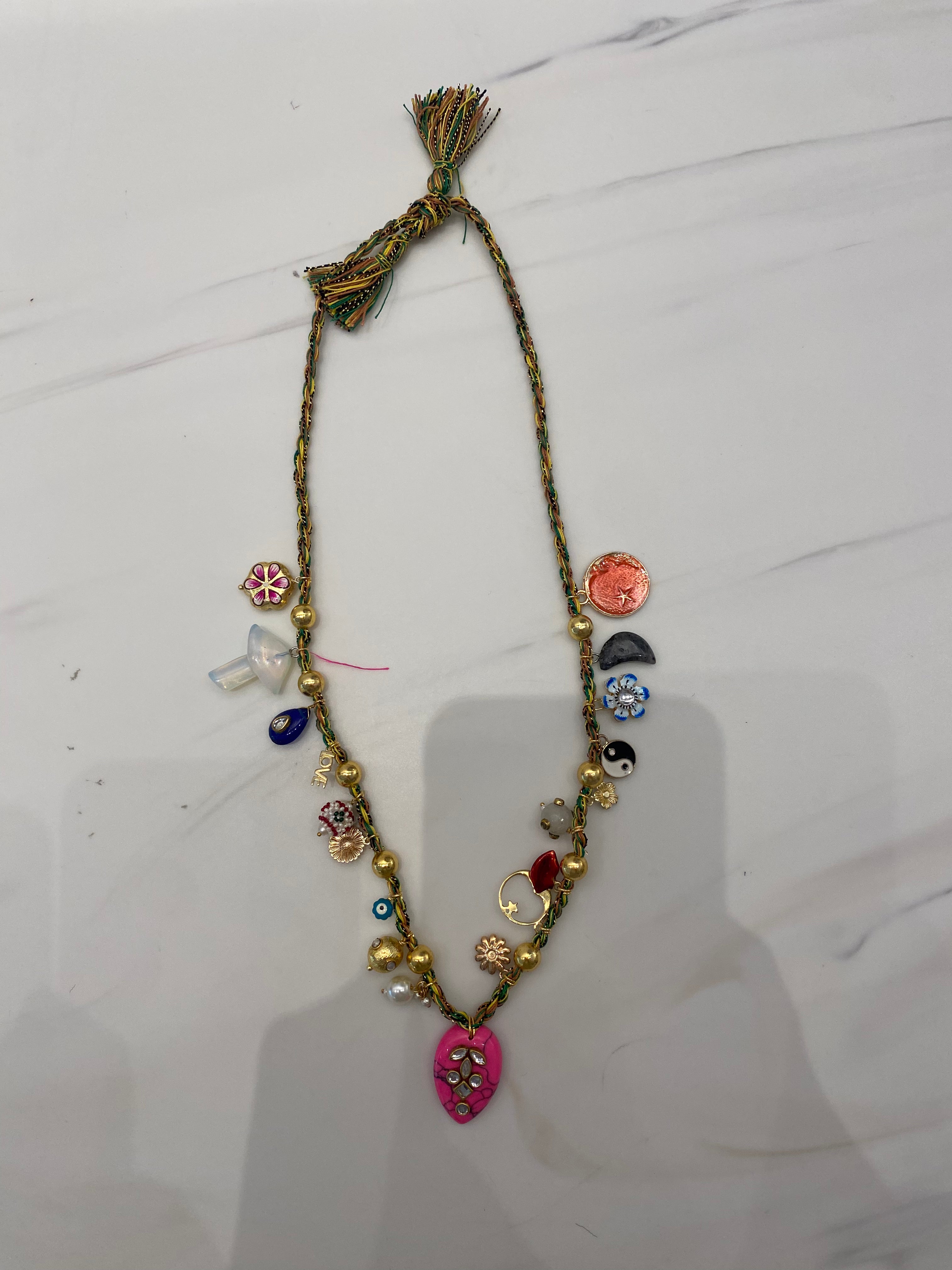 Adjustable Charm Necklace