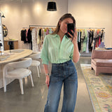 Carter Top in Iced Mint