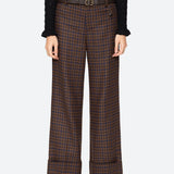 Beatrice Cuffed Wool Pants