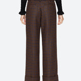 Beatrice Cuffed Wool Pants