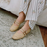 Baylee Sunflower Ballet Flat -Natural