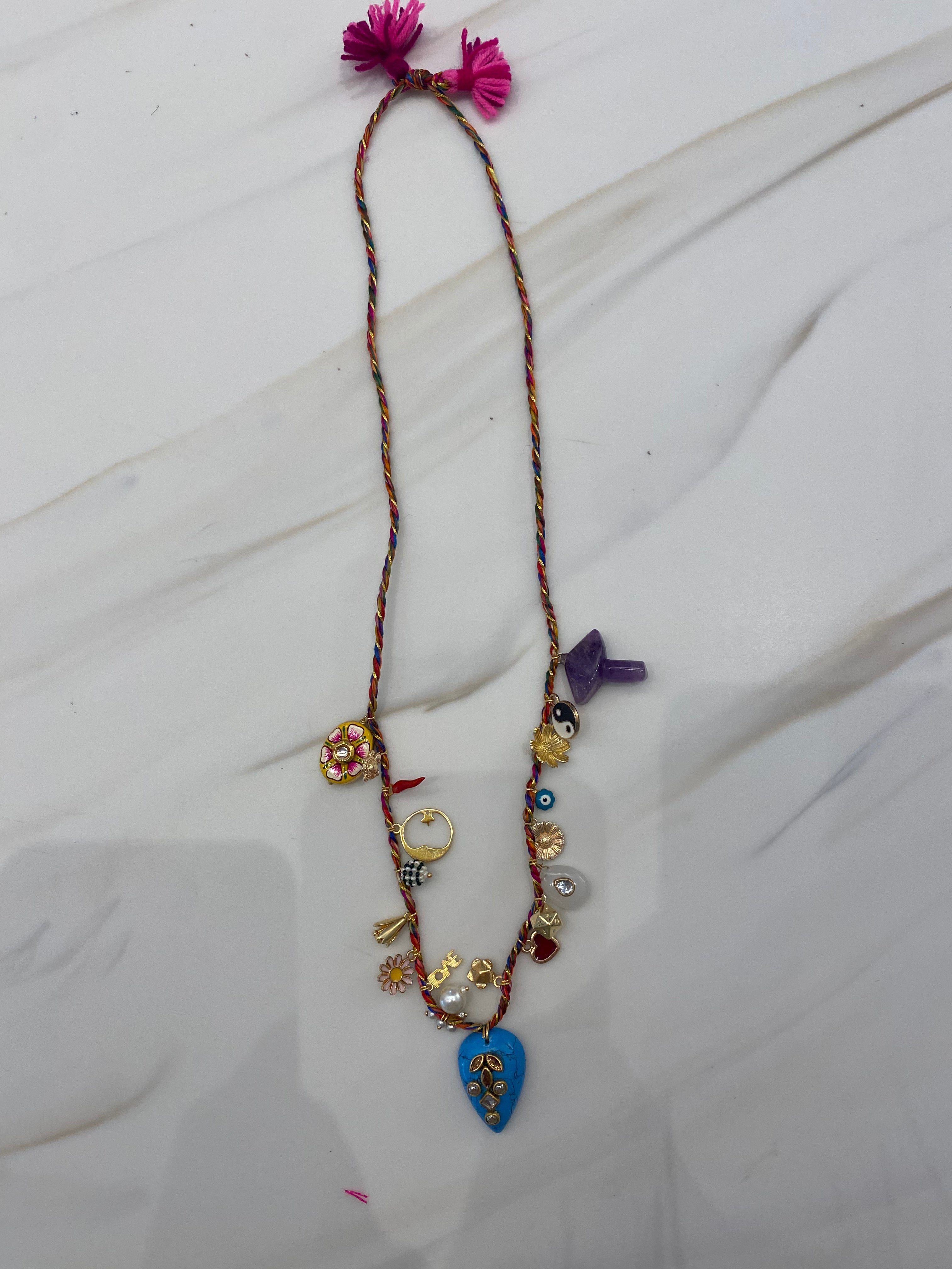 Adjustable Charm Necklace