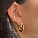 Erin Mini Hoop Earring -Gold